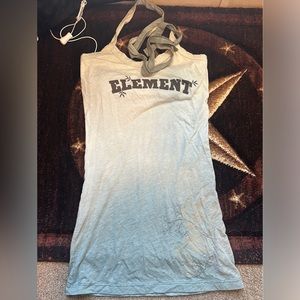 Ombré Element halter top